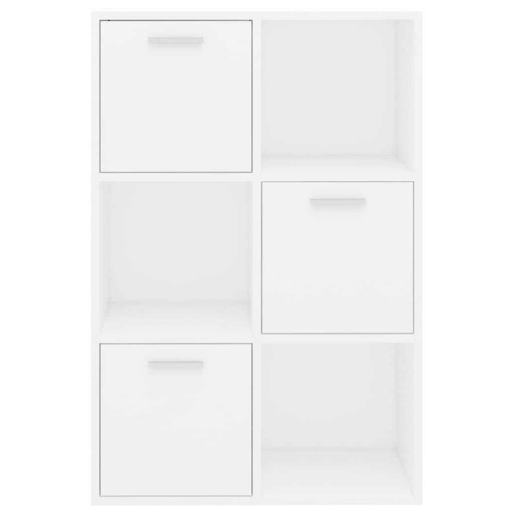 vidaXL Dulap de depozitare, alb, 60 x 29,5 x 90 cm, lemn prelucrat vidaXL Dulap de depozitare, alb, 60 x 29,5 x 90 cm, lemn prelucrat