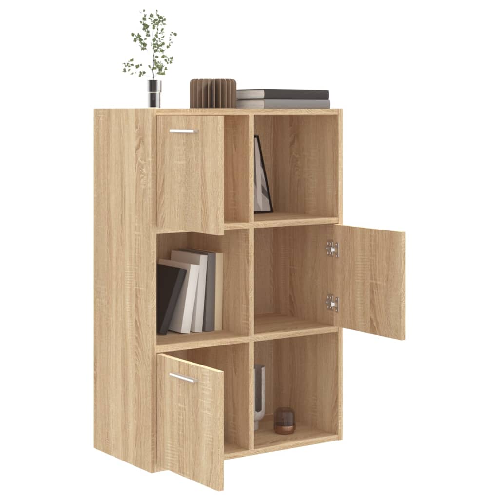 vidaXL Dulap de depozitare stejar Sonoma 60x29,5x90 cm, lemn prelucrat vidaXL Dulap de depozitare stejar Sonoma 60x29,5x90 cm, lemn prelucrat