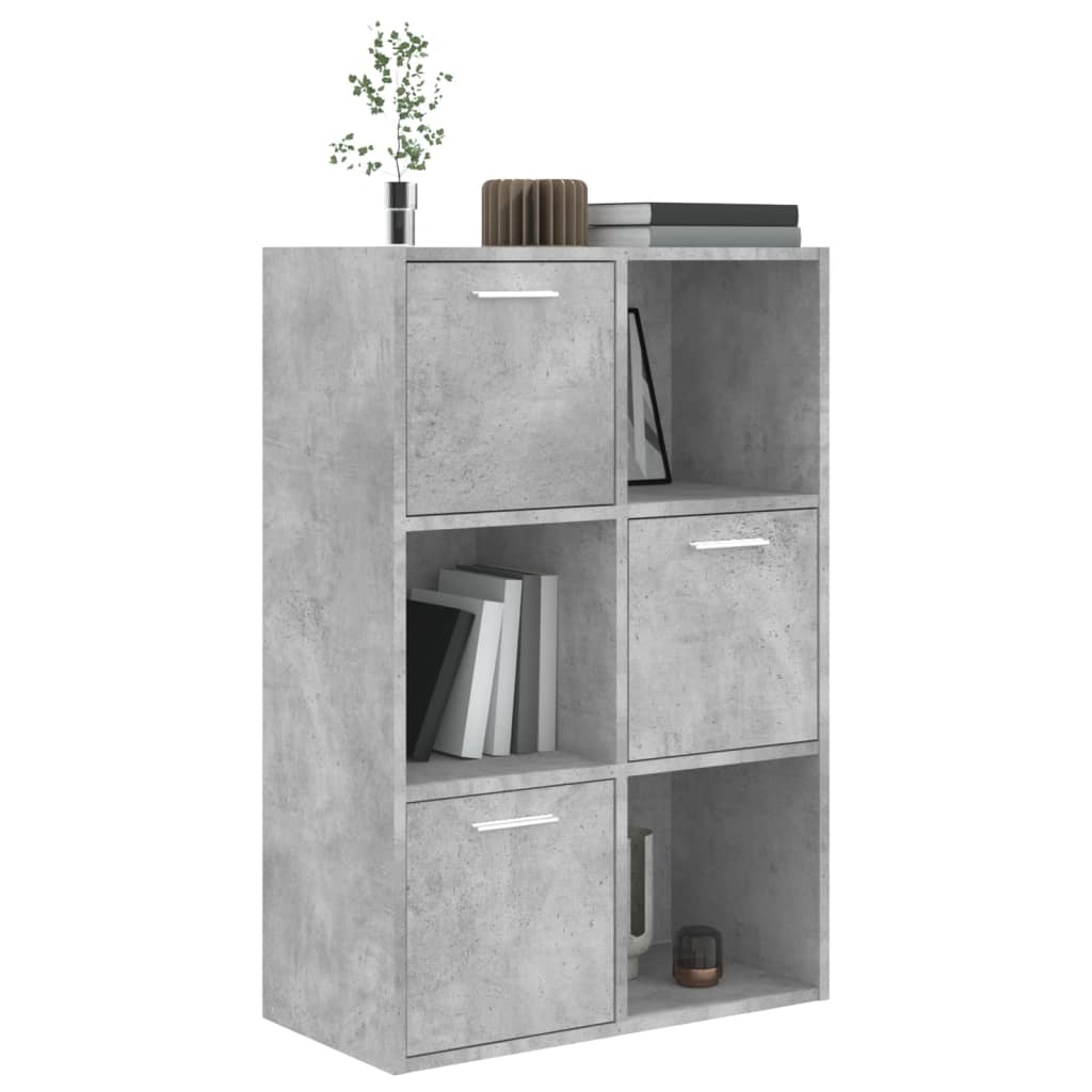 vidaXL Dulap de depozitare, gri beton, 60x29,5x90 cm, lemn prelucrat vidaXL Dulap de depozitare, gri beton, 60x29,5x90 cm, lemn prelucrat
