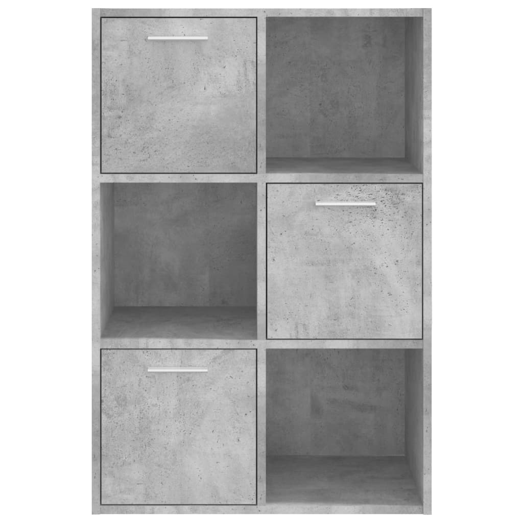 vidaXL Dulap de depozitare, gri beton, 60x29,5x90 cm, lemn prelucrat vidaXL Dulap de depozitare, gri beton, 60x29,5x90 cm, lemn prelucrat