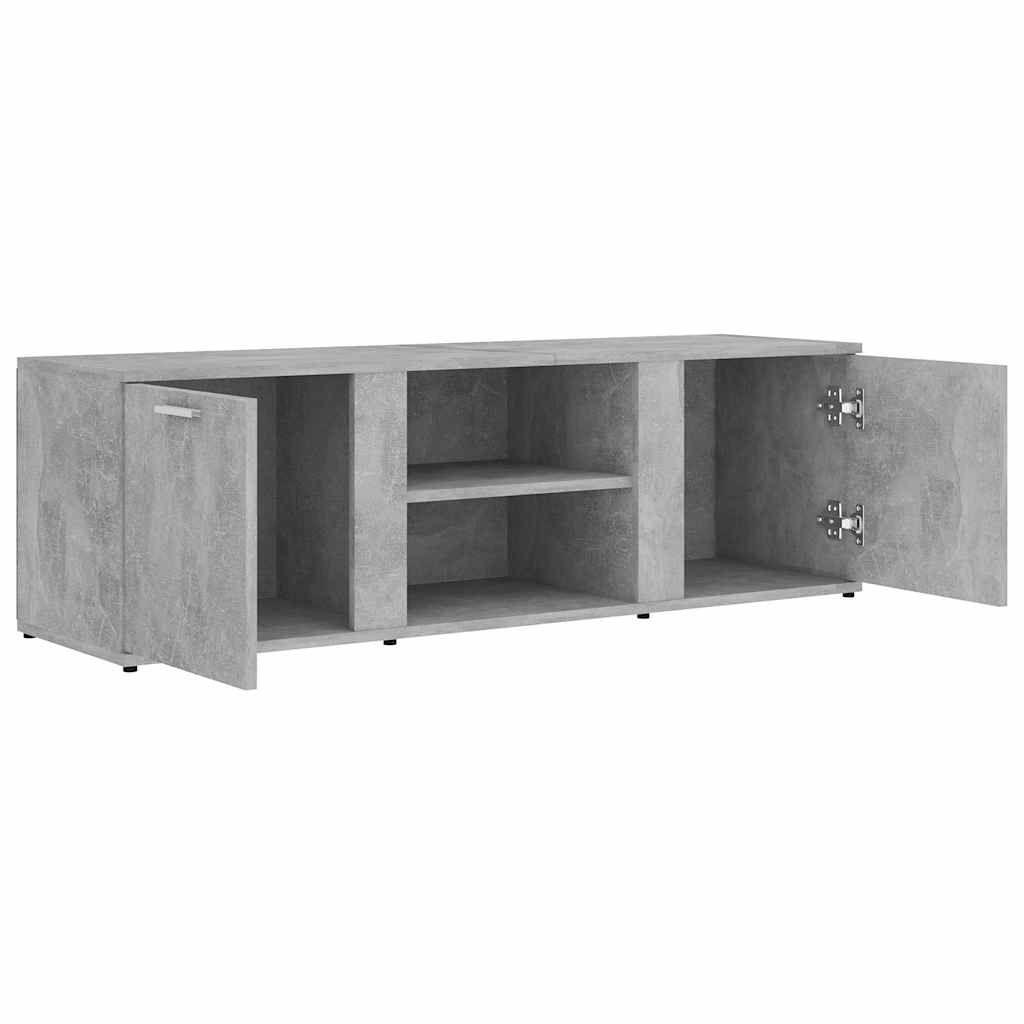 vidaXL Dulap TV, gri beton, 120x34x37 cm, lemn prelucrat