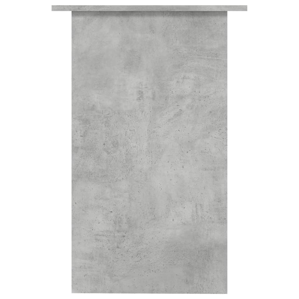 vidaXL Birou, gri beton, 90 x 50 x 74 cm, lemn prelucrat vidaXL Birou, gri beton, 90 x 50 x 74 cm, lemn prelucrat