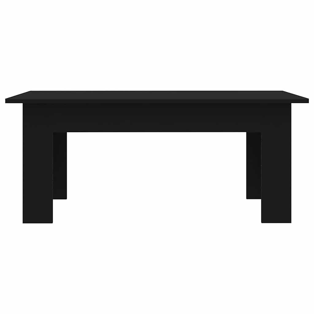 vidaXL Măsuță de cafea, negru, 100 x 60 x 42 cm, lemn prelucrat vidaXL Măsuță de cafea, negru, 100 x 60 x 42 cm, lemn prelucrat