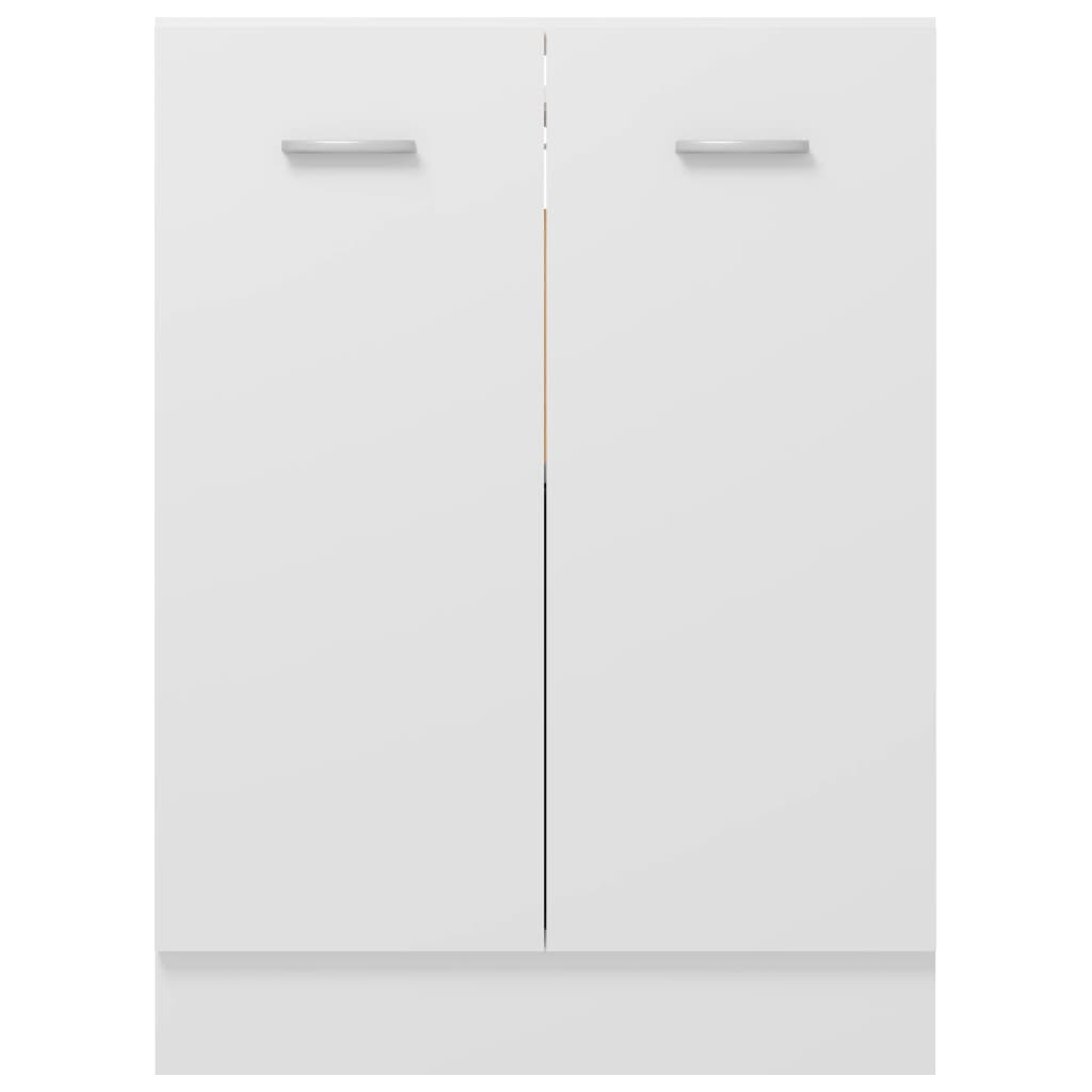 vidaXL Dulap inferior “Lyon”, alb, 60 x 46 x 81,5 cm, lemn prelucrat