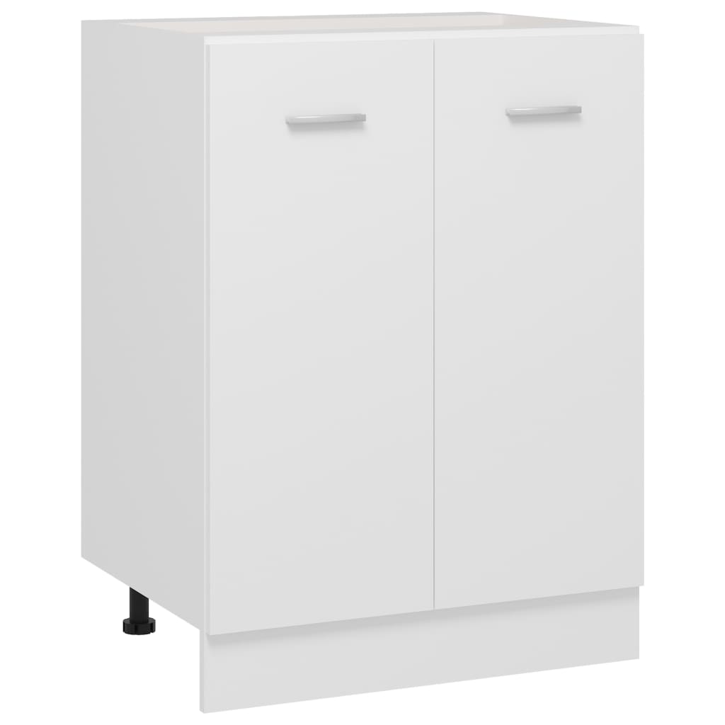 vidaXL Dulap inferior “Lyon”, alb, 60 x 46 x 81,5 cm, lemn prelucrat
