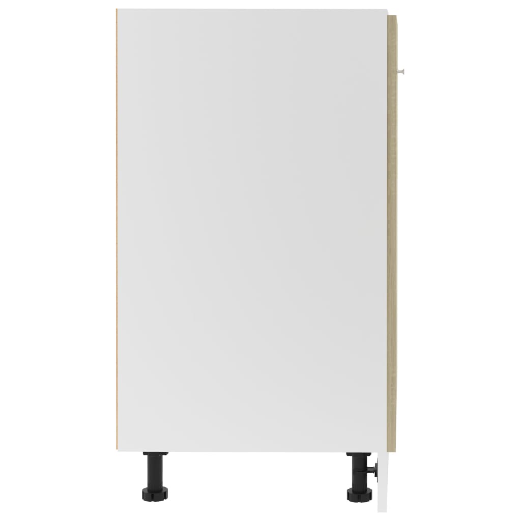 vidaXL Dulap inferior “Lyon”, stejar sonoma, 60x46x81,5 cm