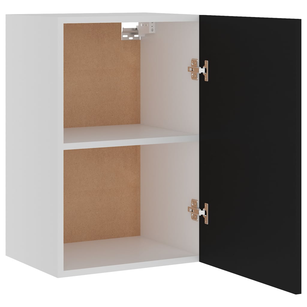 vidaXL Dulap suspendat “Lyon”, negru, 39,5 x 31 x 60 cm