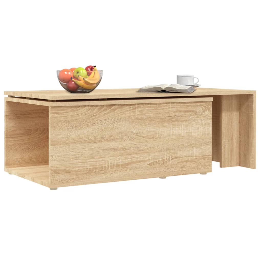 vidaXL Măsuță de cafea, stejar sonoma, 150x50x35 cm, lemn prelucrat vidaXL Măsuță de cafea, stejar sonoma, 150x50x35 cm, lemn prelucrat