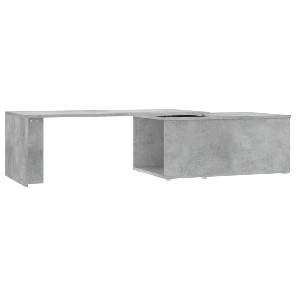 vidaXL Măsuță de cafea, gri beton, 150 x 50 x 35 cm, lemn prelucrat vidaXL Măsuță de cafea, gri beton, 150 x 50 x 35 cm, lemn prelucrat