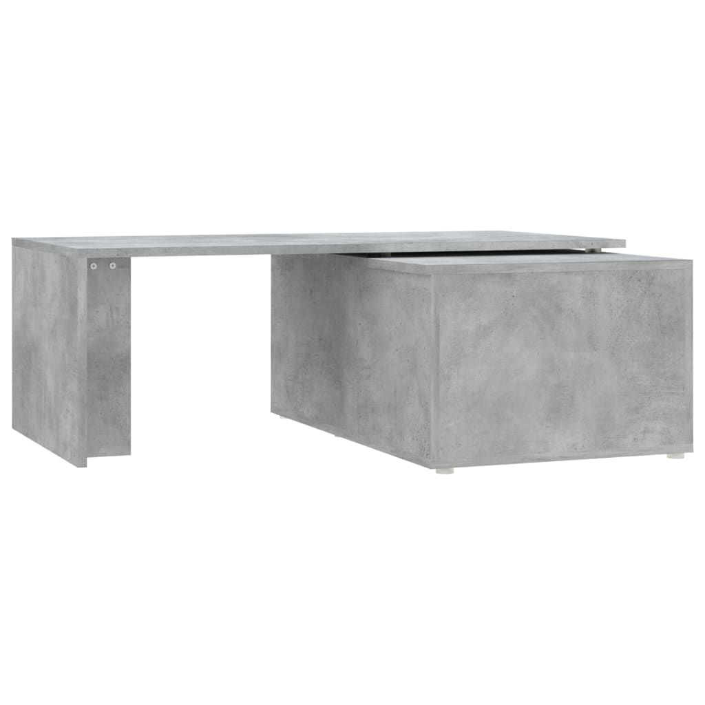 vidaXL Măsuță de cafea, gri beton, 150 x 50 x 35 cm, lemn prelucrat vidaXL Măsuță de cafea, gri beton, 150 x 50 x 35 cm, lemn prelucrat