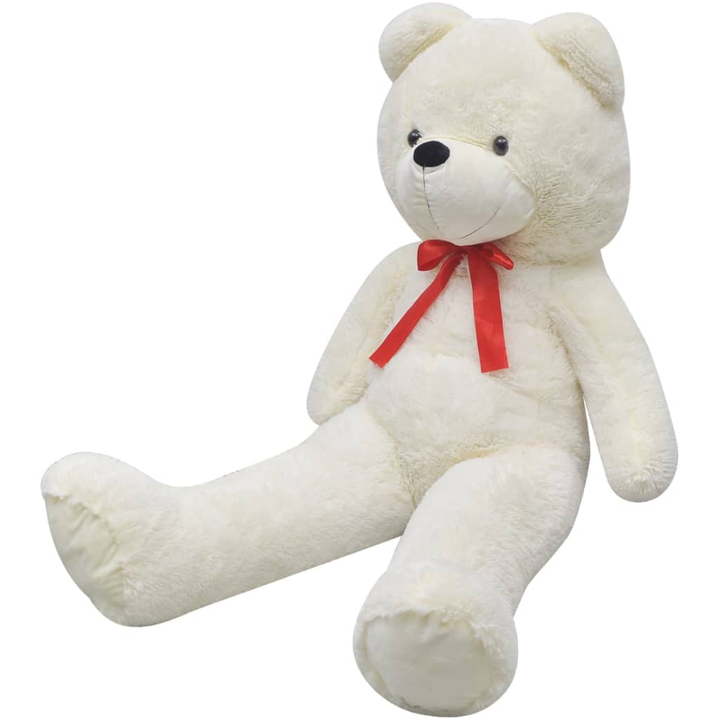 vidaXL Ursuleț de pluș de jucărie, alb, 170 cm vidaXL Ursuleț de pluș de jucărie, alb, 170 cm
