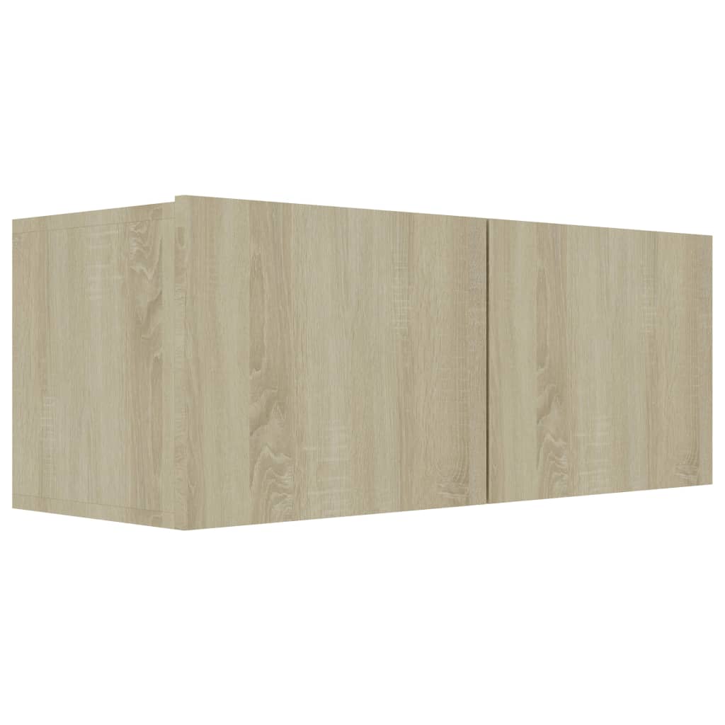 vidaXL Comodă TV, stejar Sonoma, 80 x 30 x 30 cm, lemn prelucrat vidaXL Comodă TV, stejar Sonoma, 80 x 30 x 30 cm, lemn prelucrat