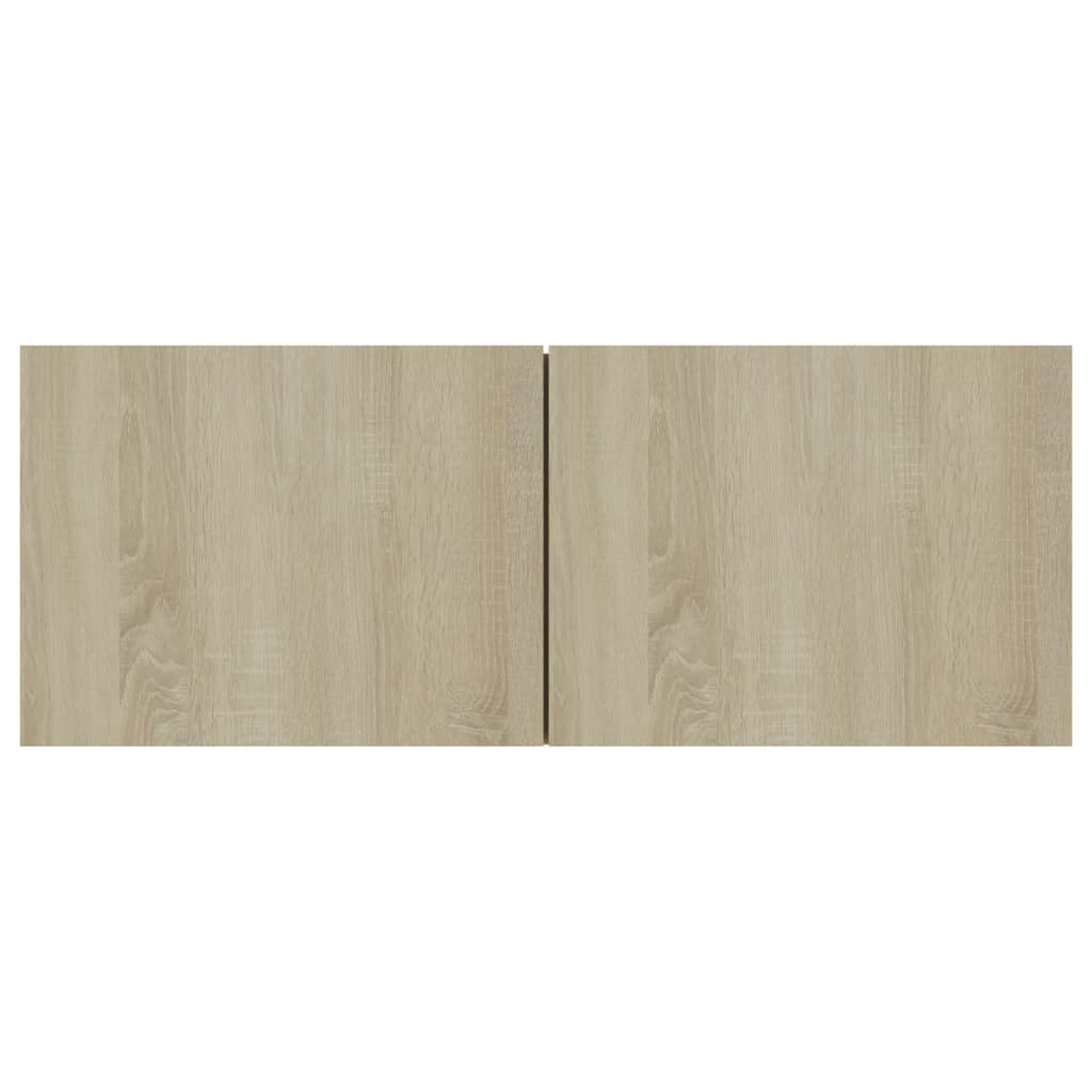 vidaXL Comodă TV, stejar Sonoma, 80 x 30 x 30 cm, lemn prelucrat vidaXL Comodă TV, stejar Sonoma, 80 x 30 x 30 cm, lemn prelucrat