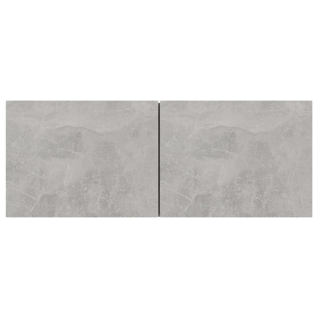 vidaXL Comodă TV, gri beton, 80 x 30 x 30 cm, lemn prelucrat vidaXL Comodă TV, gri beton, 80 x 30 x 30 cm, lemn prelucrat