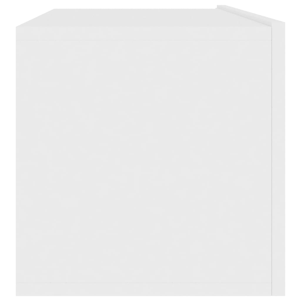 vidaXL Comodă TV, alb, 100 x 30 x 30 cm, lemn prelucrat