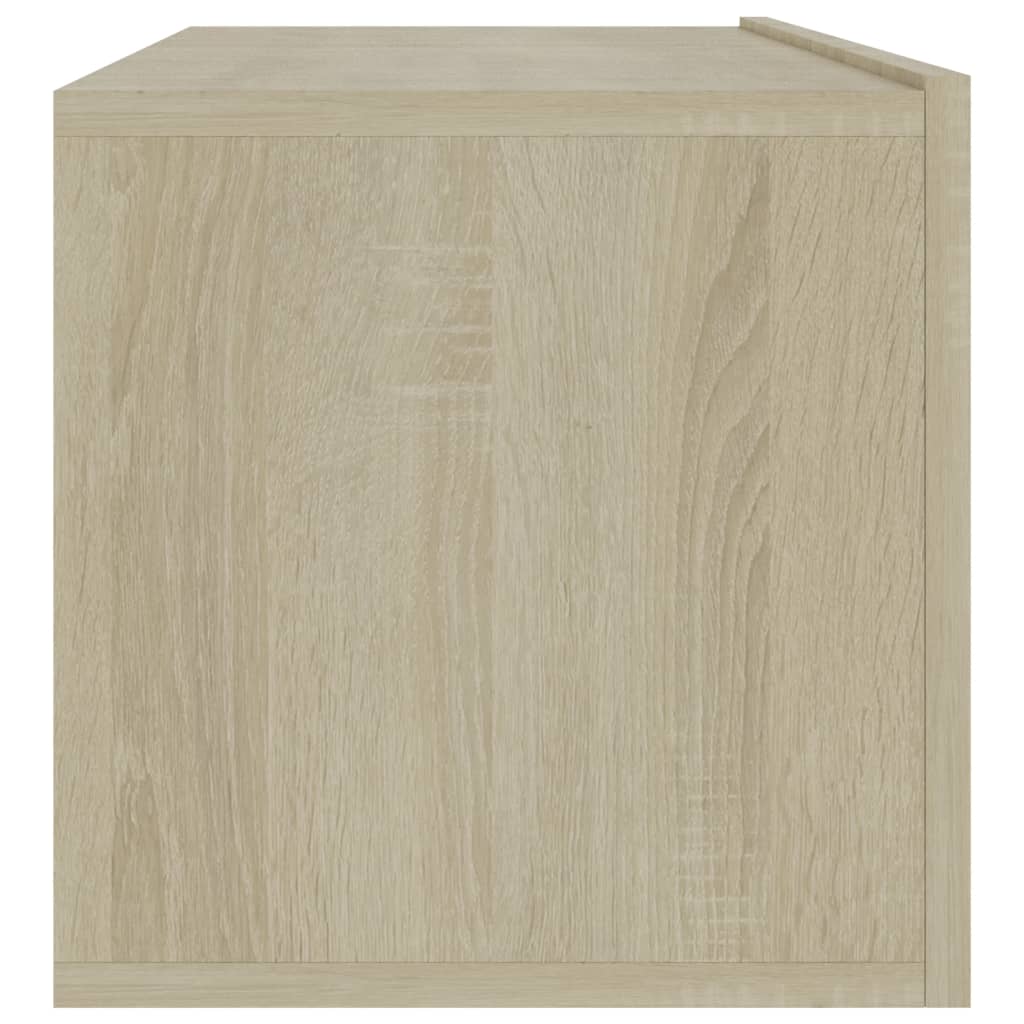 vidaXL Comodă TV, stejar Sonoma, 100 x 30 x 30 cm, lemn prelucrat vidaXL Comodă TV, stejar Sonoma, 100 x 30 x 30 cm, lemn prelucrat