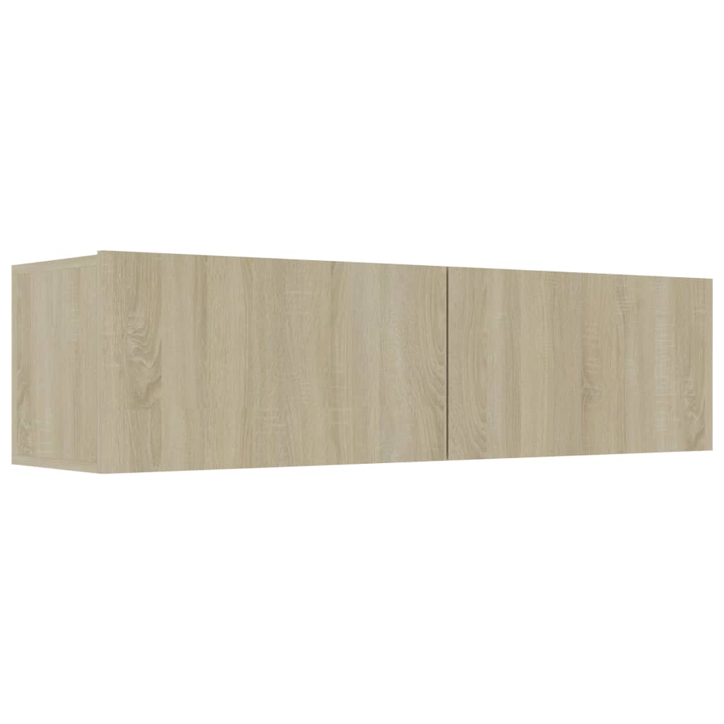vidaXL Comodă TV, stejar Sonoma, 120 x 30 x 30 cm, lemn prelucrat vidaXL Comodă TV, stejar Sonoma, 120 x 30 x 30 cm, lemn prelucrat