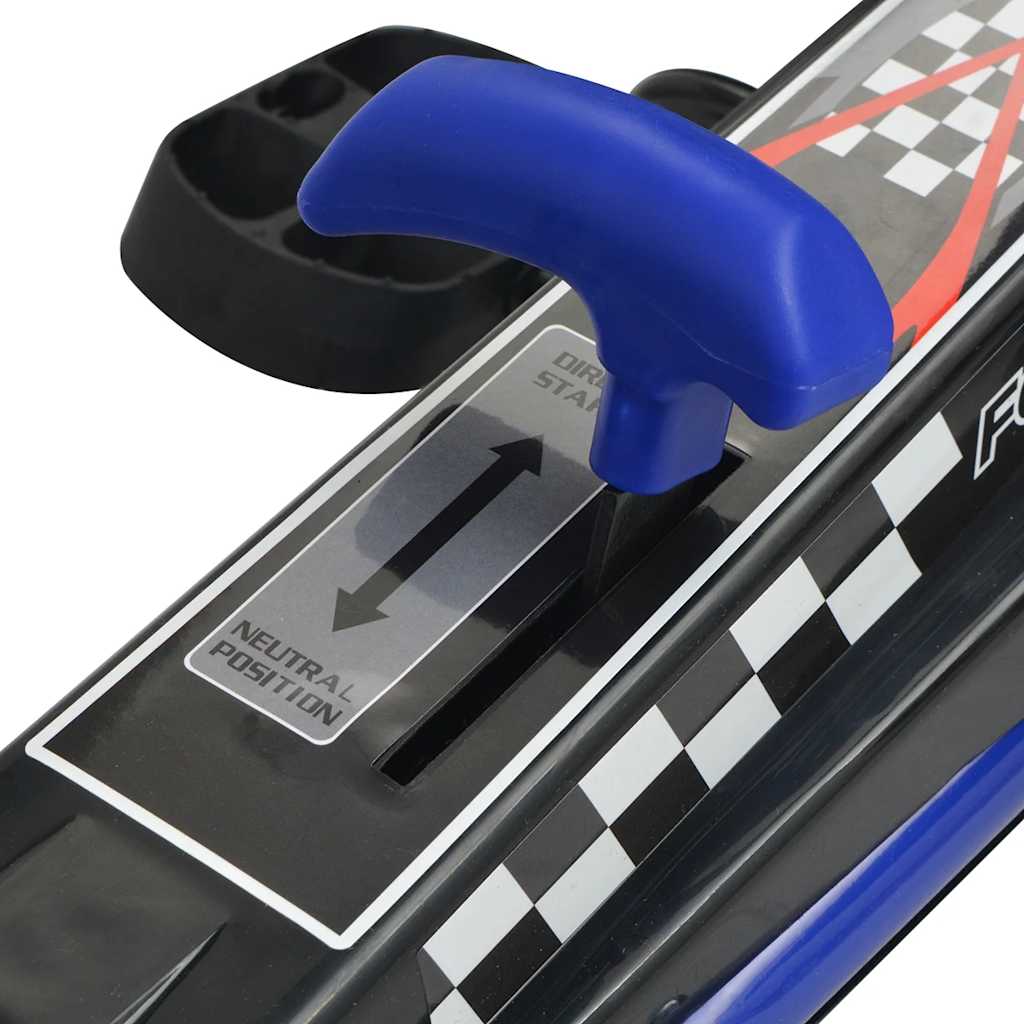 vidaXL Mașină Go Kart cu scaun reglabil, albastru