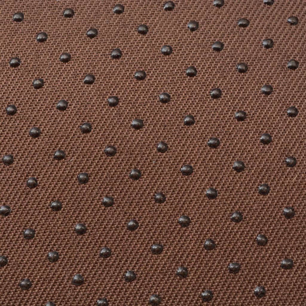 vidaXL Scaun din pluș pentru copii cu model girafă, maro