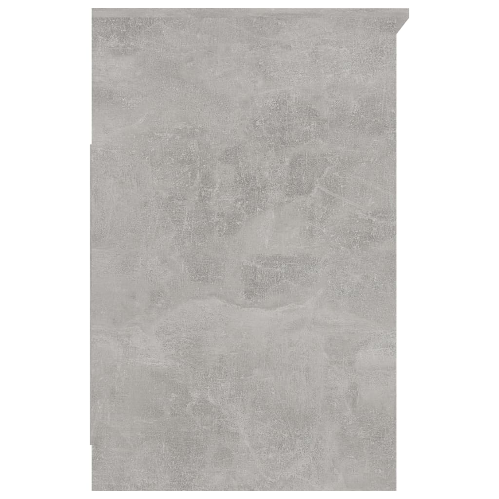 vidaXL Dulap cu sertare, gri beton, 40x50x76 cm, lemn compozit