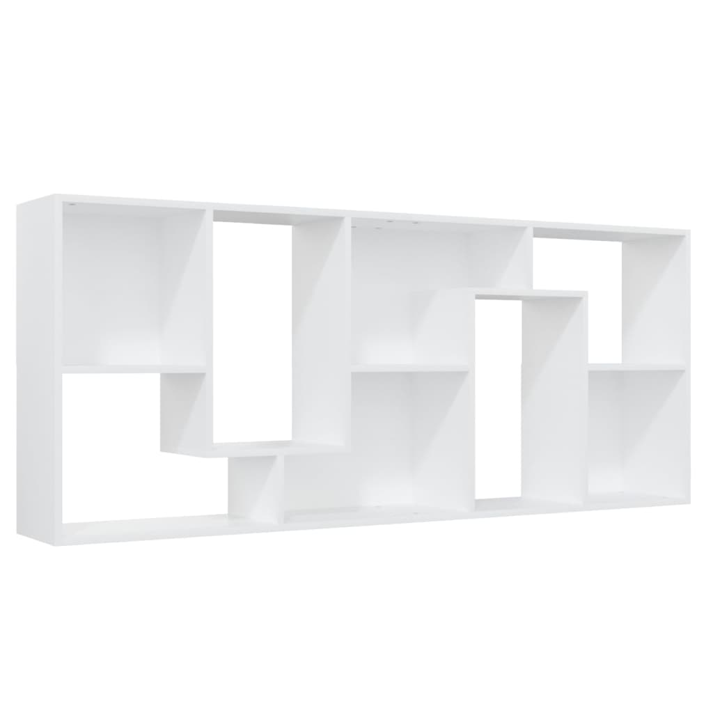vidaXL Bibliotecă, alb, 67x24x161 cm, lemn prelucrat vidaXL Bibliotecă, alb, 67x24x161 cm, lemn prelucrat