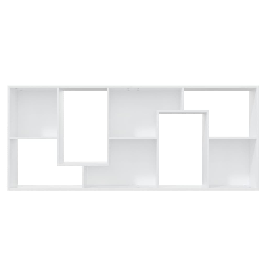 vidaXL Bibliotecă, alb, 67x24x161 cm, lemn prelucrat vidaXL Bibliotecă, alb, 67x24x161 cm, lemn prelucrat