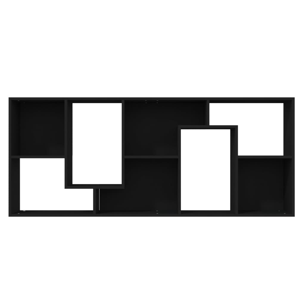 vidaXL Bibliotecă, negru, 67 x 24 x 161 cm, lemn prelucrat vidaXL Bibliotecă, negru, 67 x 24 x 161 cm, lemn prelucrat