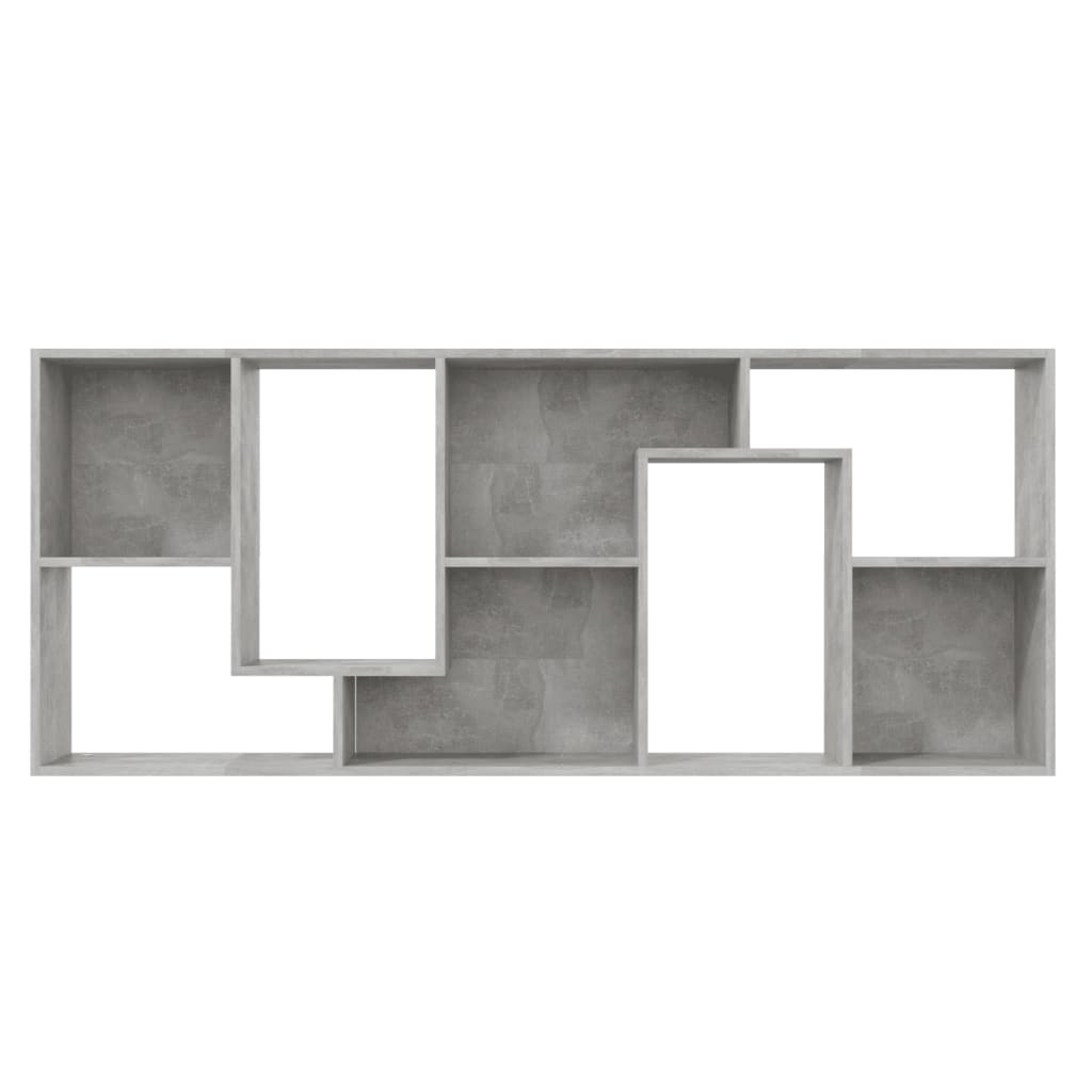 vidaXL Bibliotecă, gri beton, 67x24x161 cm, lemn prelucrat vidaXL Bibliotecă, gri beton, 67x24x161 cm, lemn prelucrat