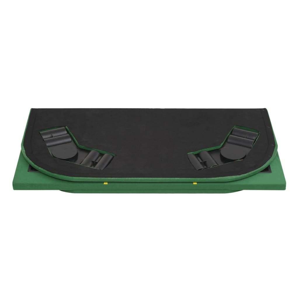 vidaXL Blat masă poker 8 jucători, pliabil în 4, dreptunghiular, verde vidaXL Blat masă poker 8 jucători, pliabil în 4, dreptunghiular, verde
