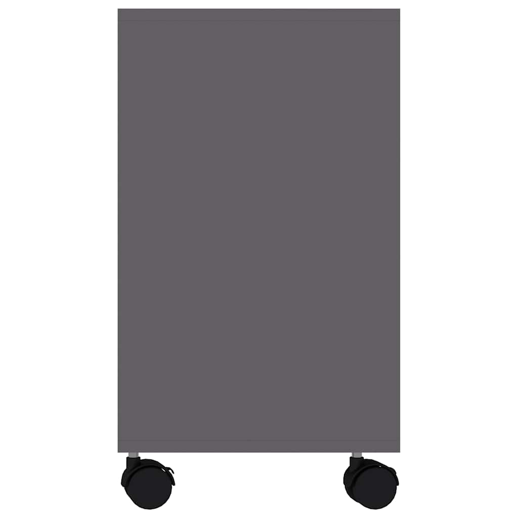 vidaXL Masă laterală, gri, 70x35x55 cm, lemn compozit vidaXL Masă laterală, gri, 70x35x55 cm, lemn compozit
