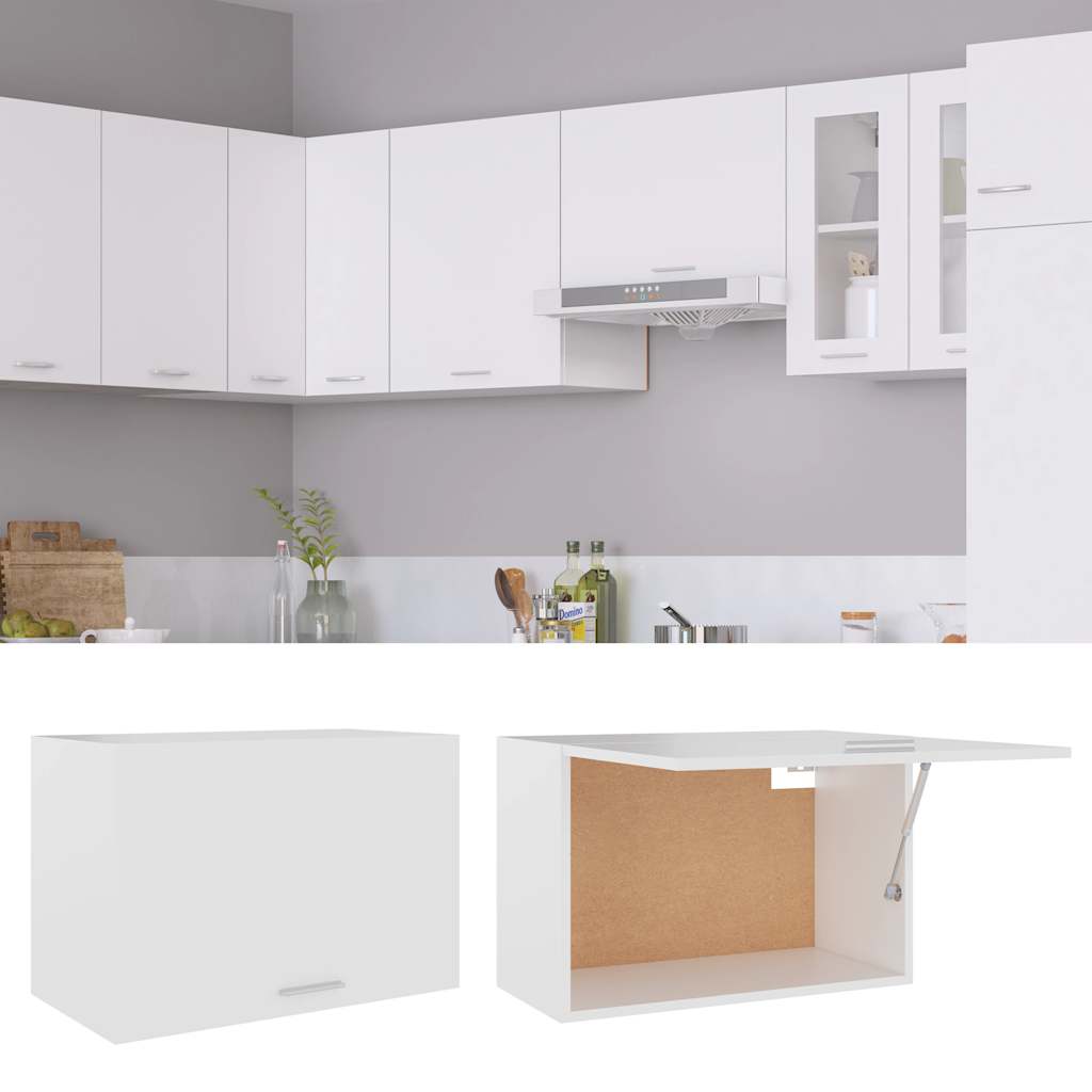 vidaXL Dulap suspendat “Lyon”, alb, 60 x 31 x 40 cm, lemn prelucrat