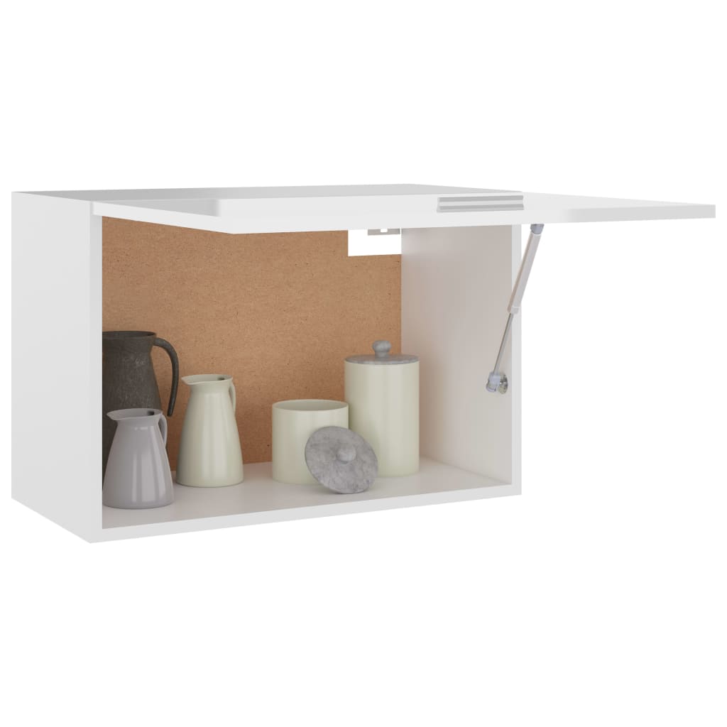 vidaXL Dulap suspendat “Lyon”, alb extralucios, 60x31x40 cm vidaXL Dulap suspendat “Lyon”, alb extralucios, 60x31x40 cm