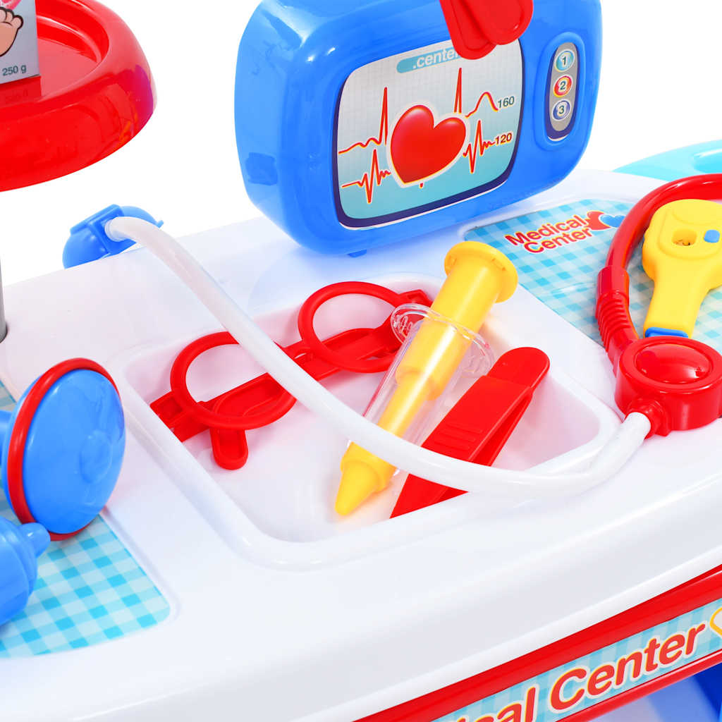 vidaXL Set de joacă doctor, pentru copii, 15 piese, 38x30x67,5 cm vidaXL Set de joacă doctor, pentru copii, 15 piese, 38x30x67,5 cm