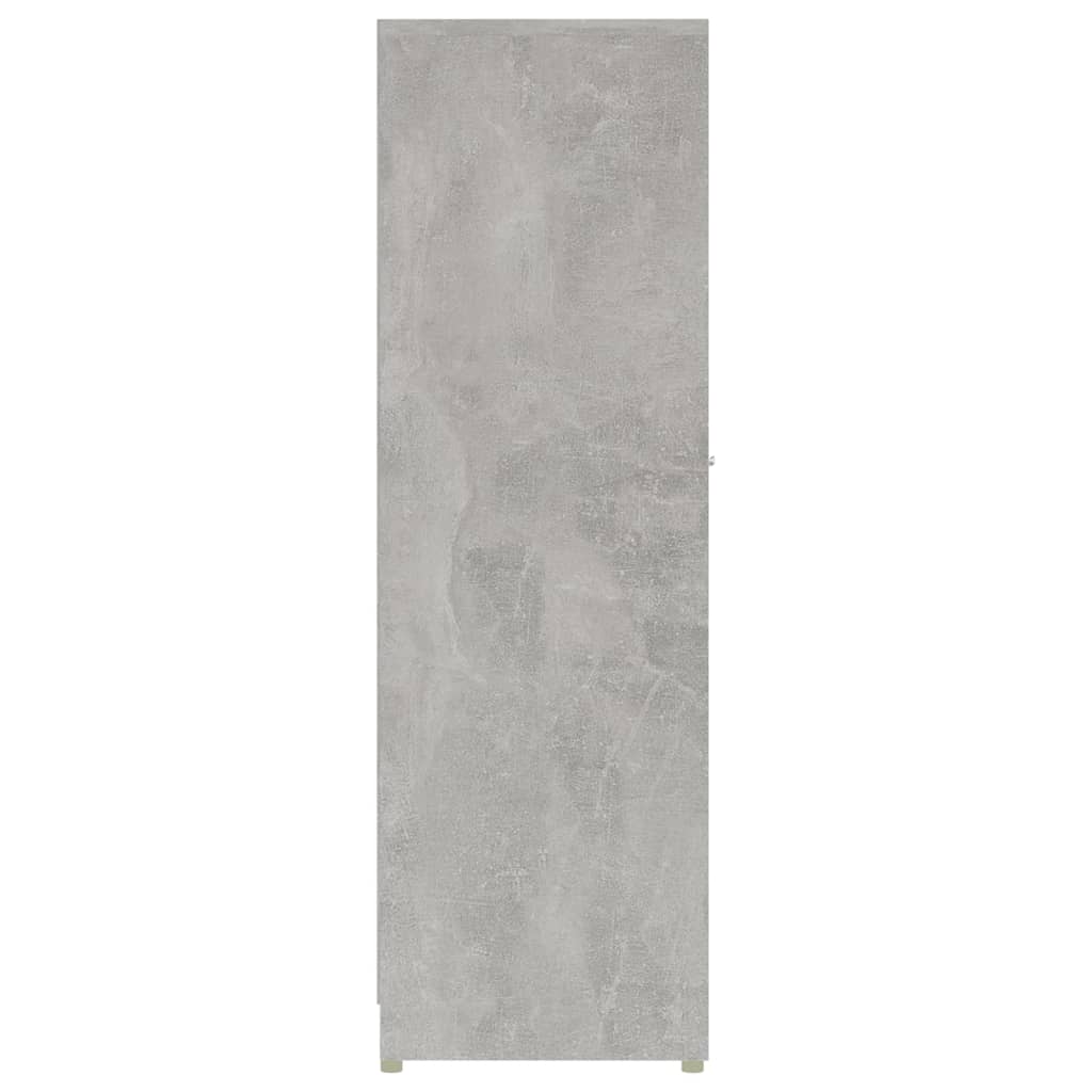 vidaXL Dulap de baie, gri beton, 30 x 30 x 95 cm, lemn prelucrat