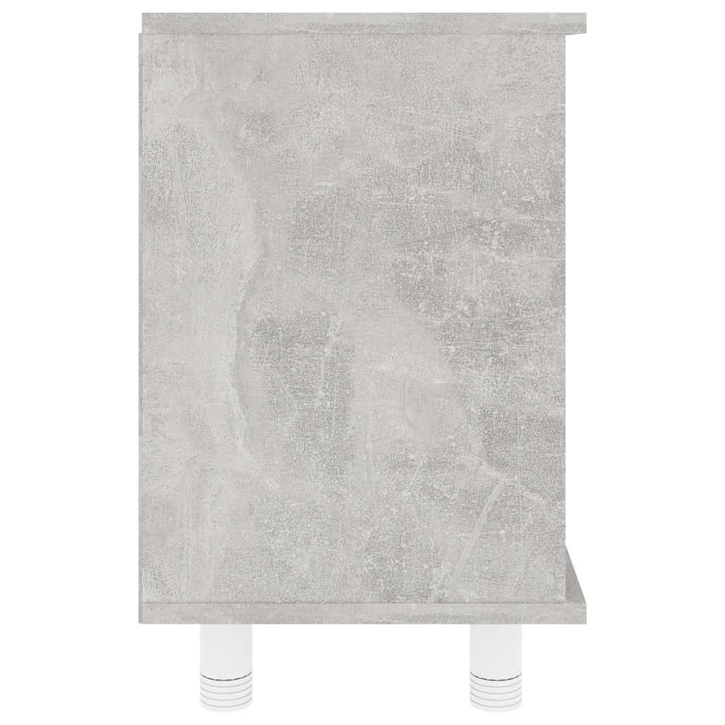 vidaXL Dulap de baie, gri beton, 60x32x53,5 cm, lemn prelucrat