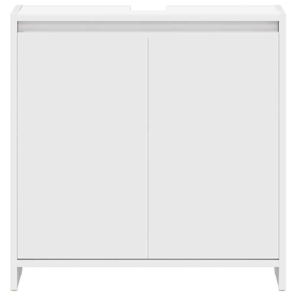 vidaXL Dulap de baie, alb, 60x33x61 cm, lemn prelucrat