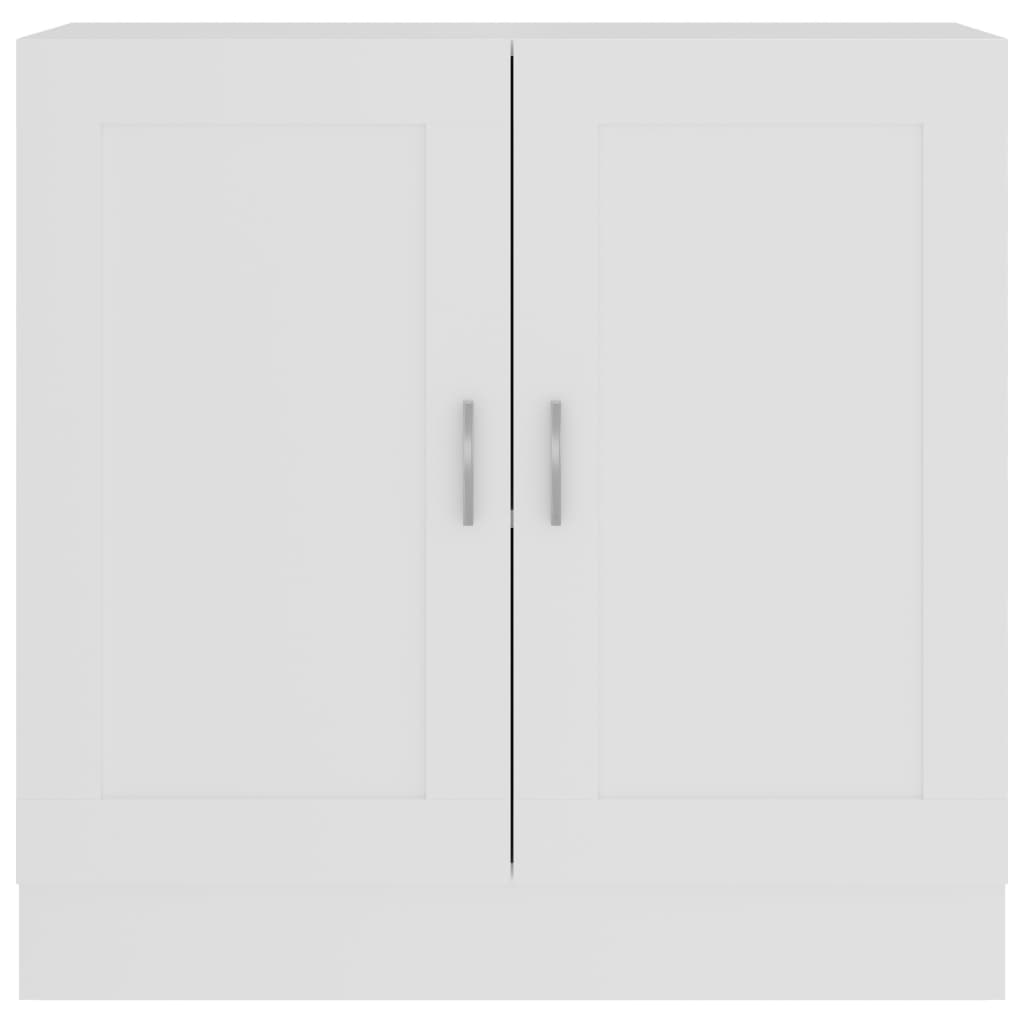 vidaXL Bibliotecă, alb, 82,5x30,5x80 cm, lemn prelucrat vidaXL Bibliotecă, alb, 82,5x30,5x80 cm, lemn prelucrat