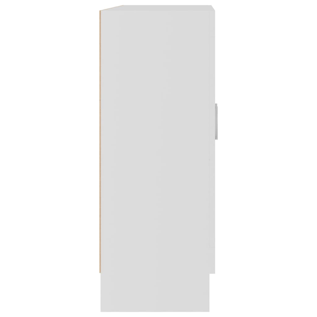vidaXL Bibliotecă, alb, 82,5x30,5x80 cm, lemn prelucrat vidaXL Bibliotecă, alb, 82,5x30,5x80 cm, lemn prelucrat