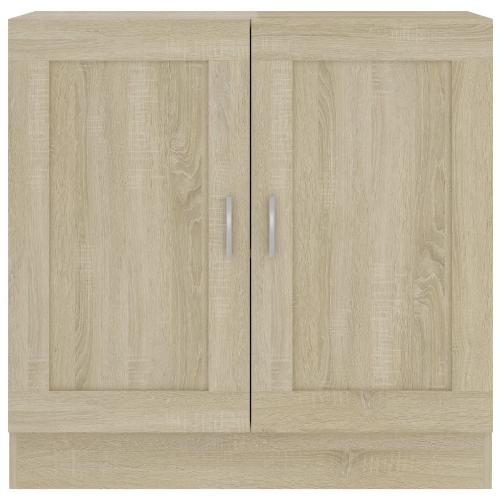 vidaXL Bibliotecă, stejar Sonoma, 82,5x30,5x80 cm, lemn prelucrat vidaXL Bibliotecă, stejar Sonoma, 82,5x30,5x80 cm, lemn prelucrat