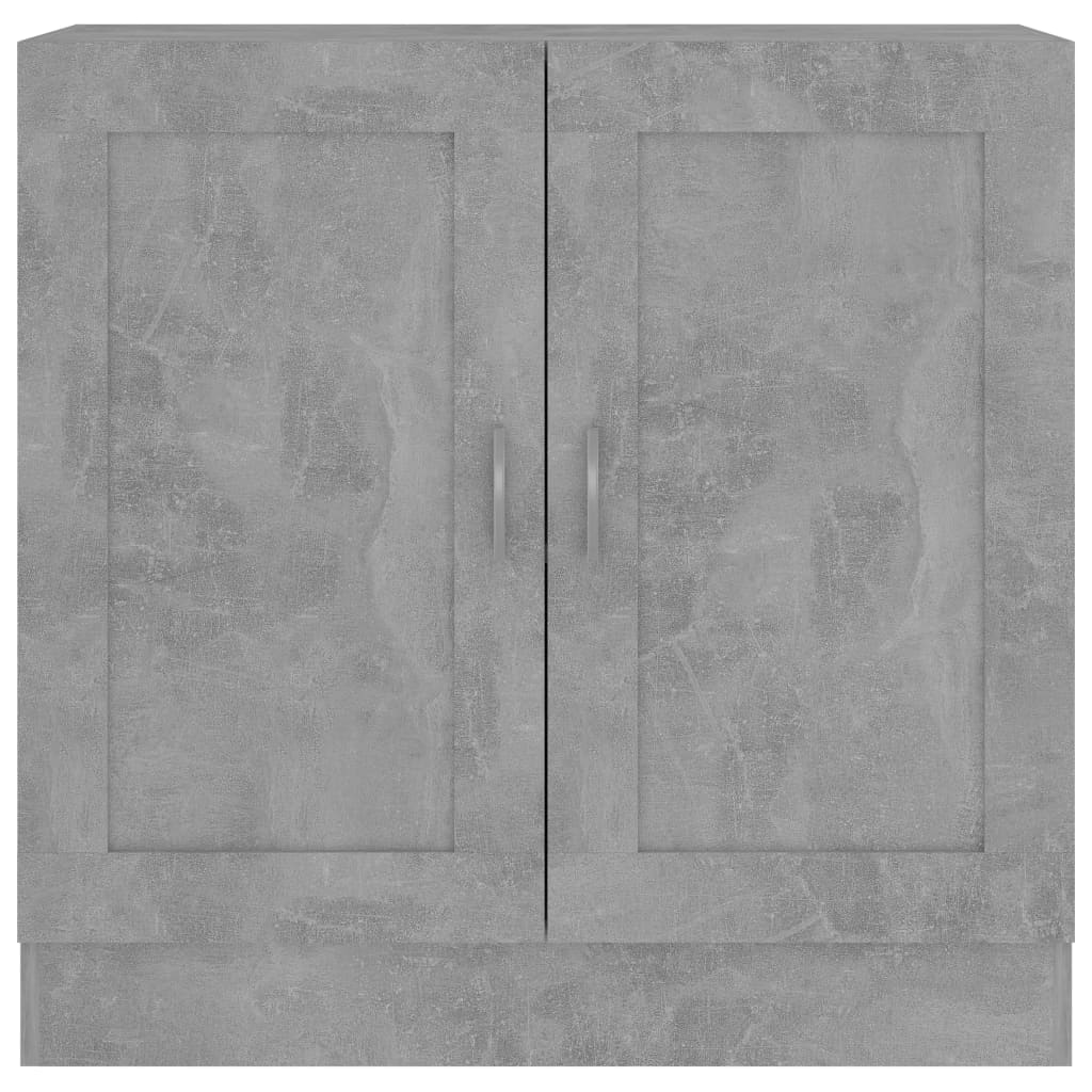 vidaXL Bibliotecă, gri beton, 82,5x30,5x80 cm, lemn prelucrat vidaXL Bibliotecă, gri beton, 82,5x30,5x80 cm, lemn prelucrat