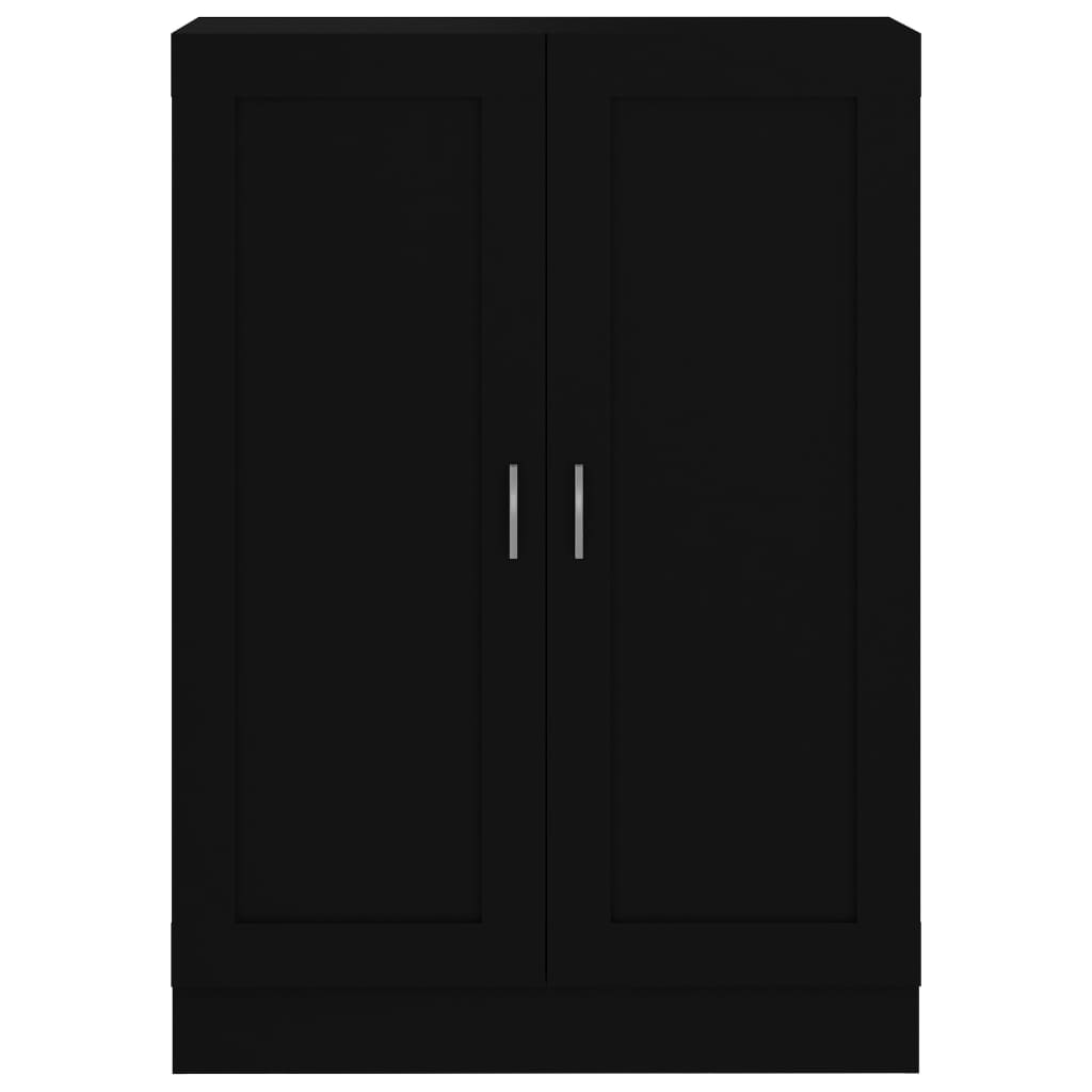 vidaXL Bibliotecă, negru, 82,5 x 30,5 x 115 cm, lemn prelucrat vidaXL Bibliotecă, negru, 82,5 x 30,5 x 115 cm, lemn prelucrat