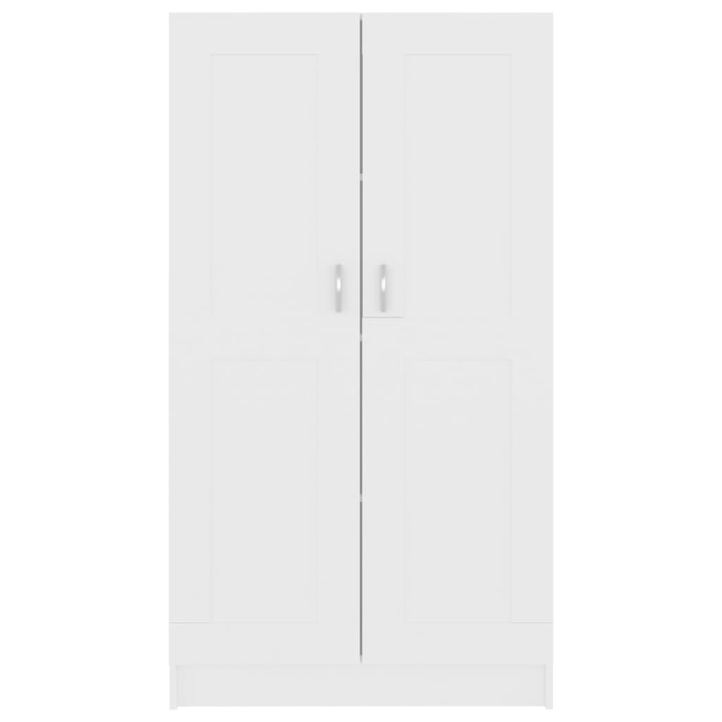 vidaXL Bibliotecă, alb, 82,5 x 30,5 x 150 cm, lemn prelucrat vidaXL Bibliotecă, alb, 82,5 x 30,5 x 150 cm, lemn prelucrat