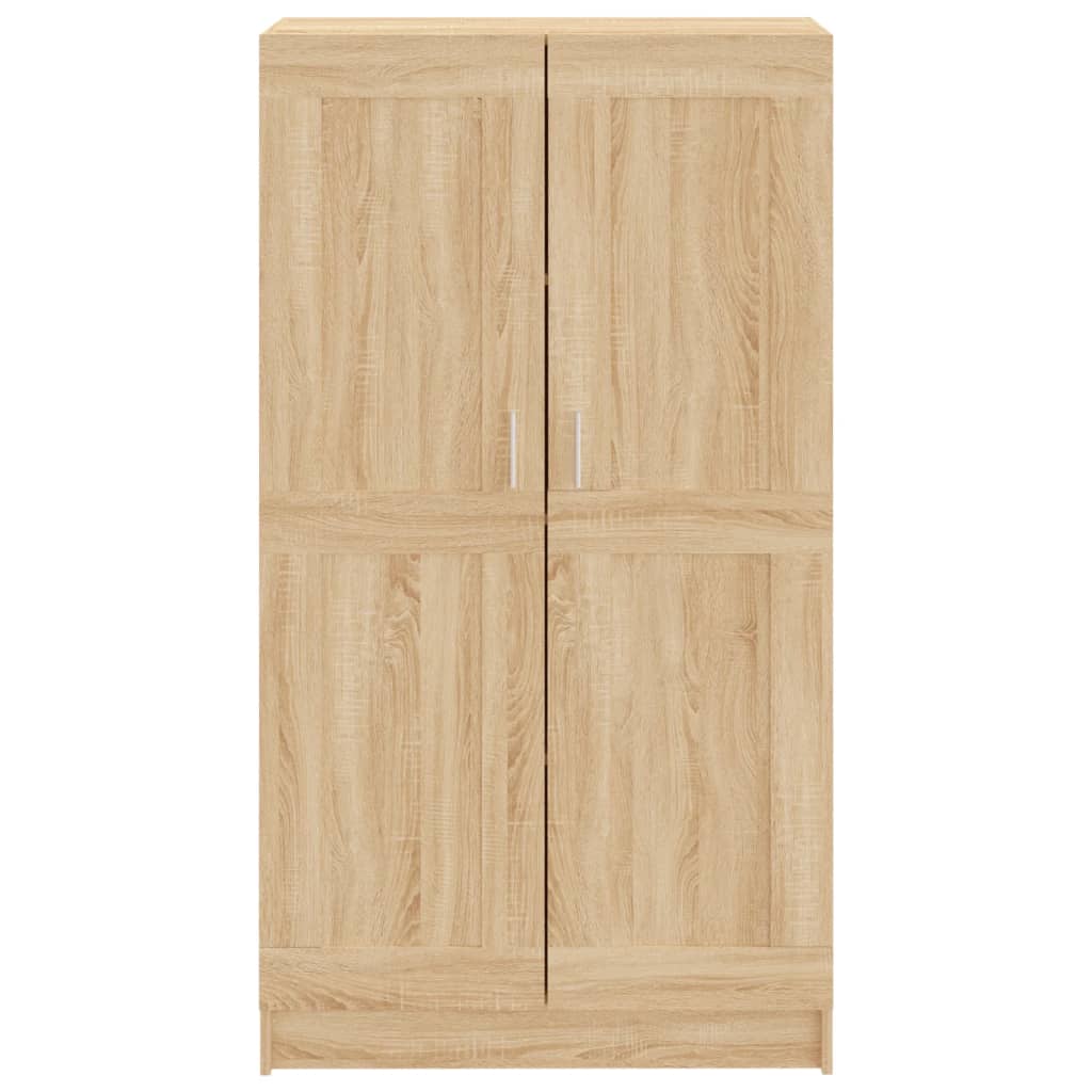 vidaXL Bibliotecă, stejar Sonoma, 82,5x30,5x150 cm, lemn prelucrat vidaXL Bibliotecă, stejar Sonoma, 82,5x30,5x150 cm, lemn prelucrat