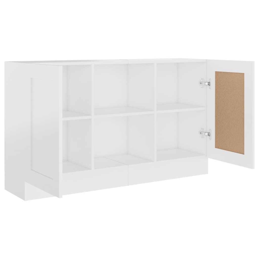 vidaXL Dulap, alb, 120x30,5x70 cm, lemn prelucrat