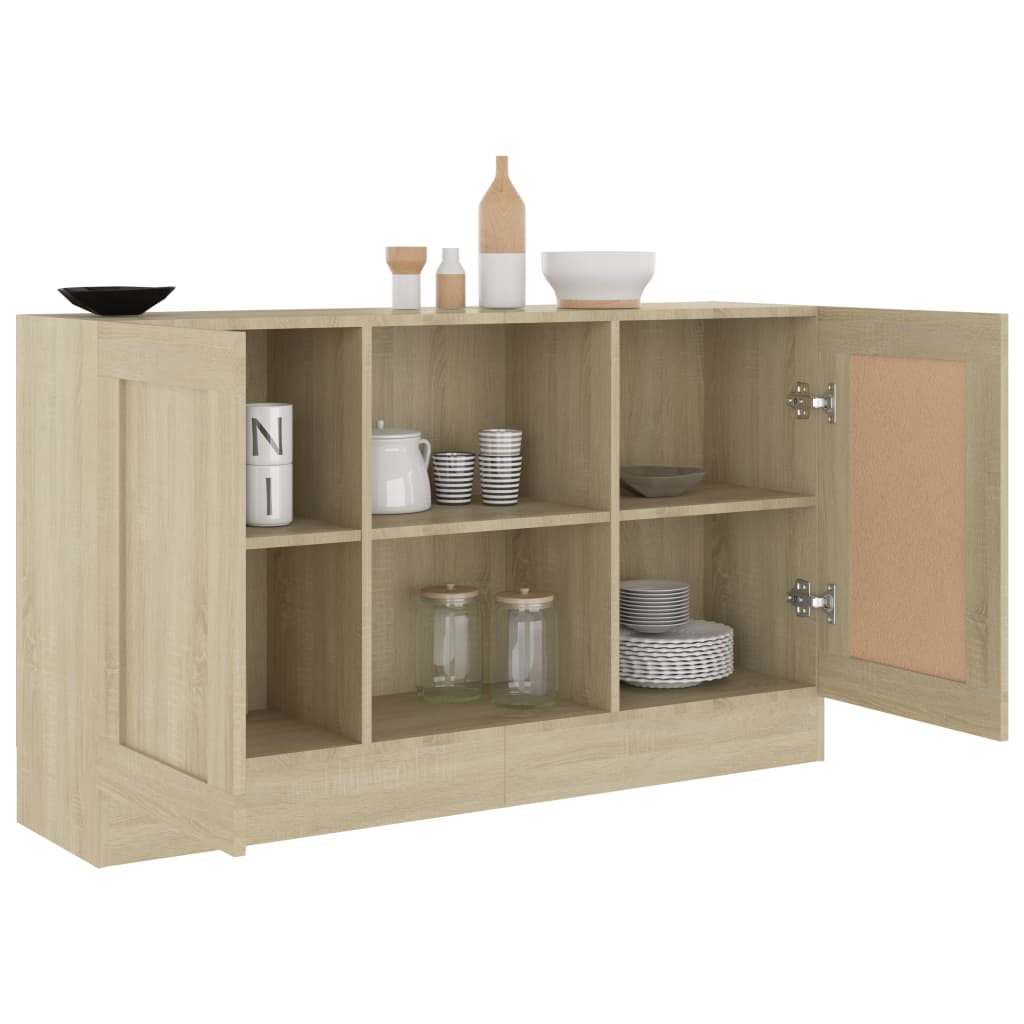 vidaXL Dulap, stejar sonoma, 120x30,5x70 cm, lemn prelucrat