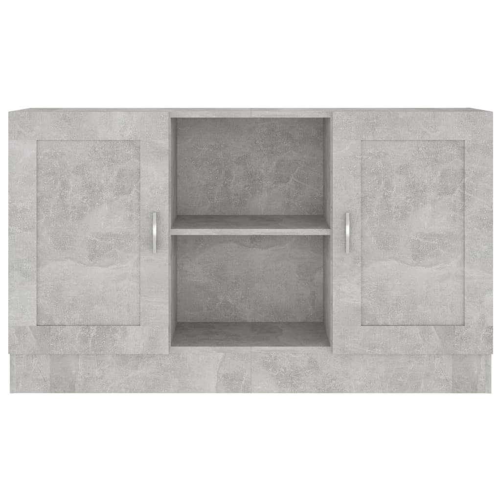 vidaXL Dulap, gri beton, 120x30,5x70 cm, lemn prelucrat vidaXL Dulap, gri beton, 120x30,5x70 cm, lemn prelucrat