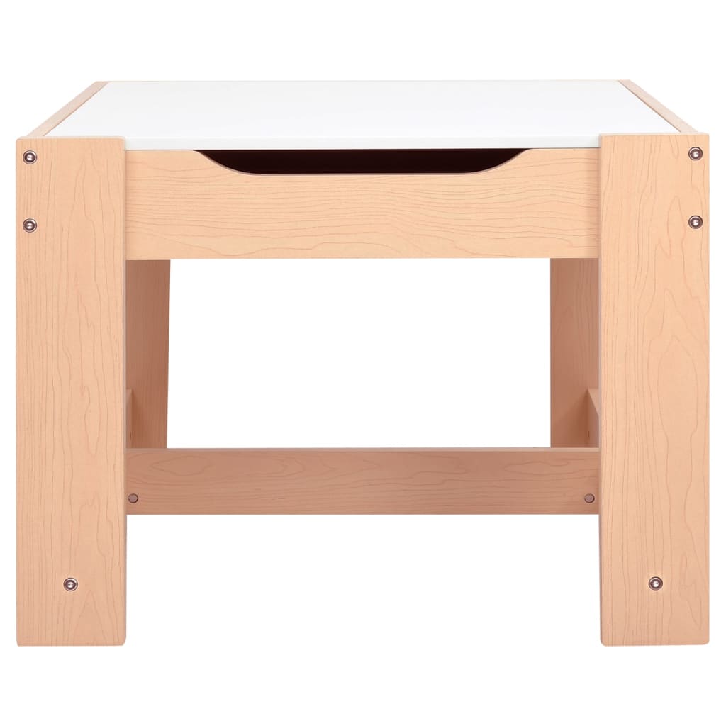 vidaXL Masă pentru copii cu 2 scaune, MDF vidaXL Masă pentru copii cu 2 scaune, MDF
