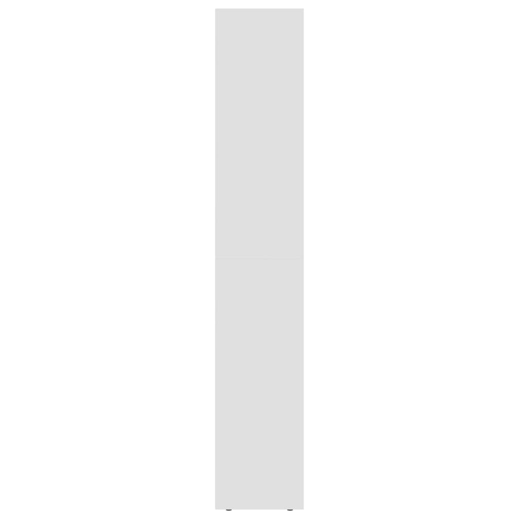 vidaXL Bibliotecă, alb, 36x30x171 cm, lemn prelucrat vidaXL Bibliotecă, alb, 36x30x171 cm, lemn prelucrat