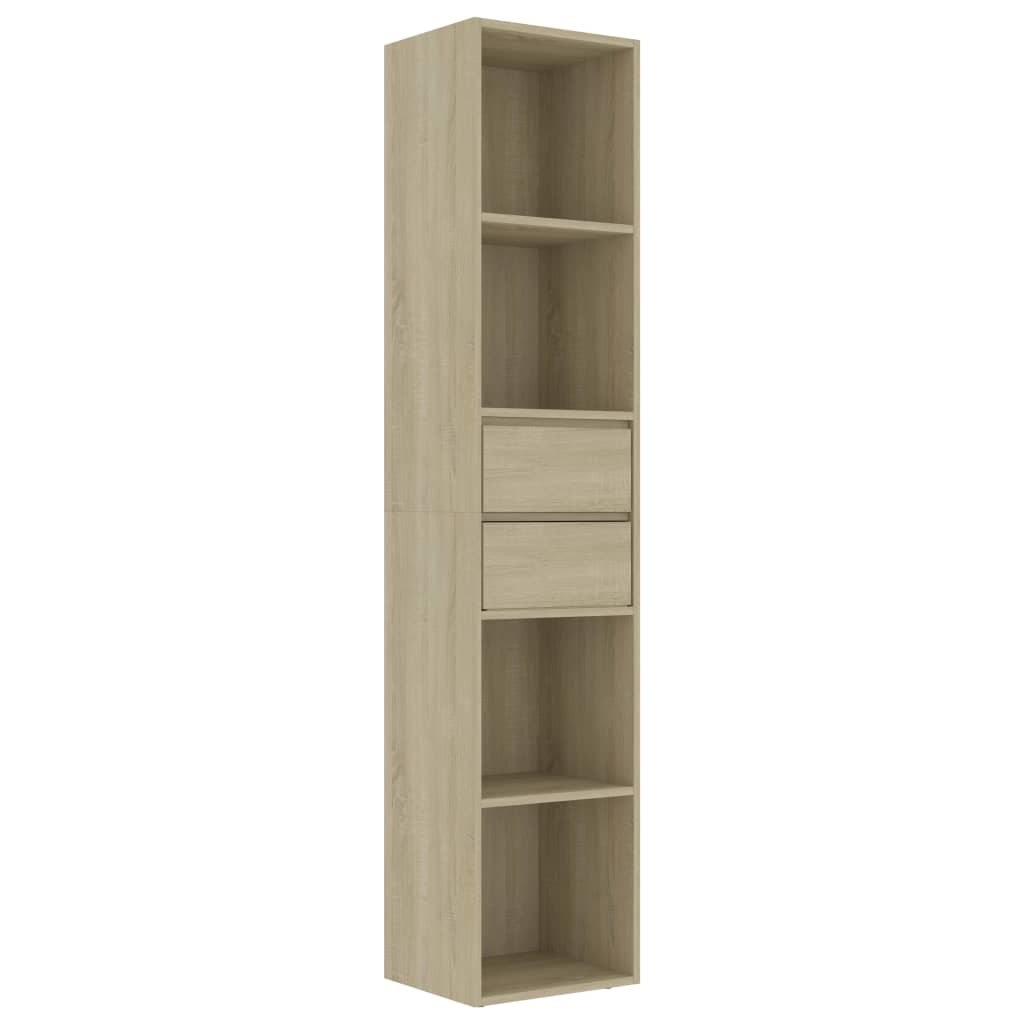 vidaXL Bibliotecă, stejar Sonoma, 36x30x171 cm, lemn prelucrat vidaXL Bibliotecă, stejar Sonoma, 36x30x171 cm, lemn prelucrat