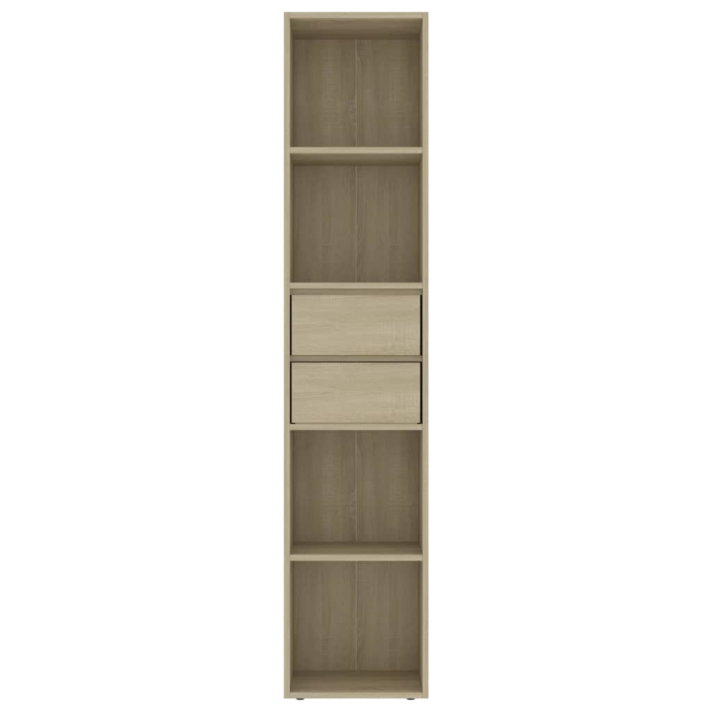 vidaXL Bibliotecă, stejar Sonoma, 36x30x171 cm, lemn prelucrat vidaXL Bibliotecă, stejar Sonoma, 36x30x171 cm, lemn prelucrat